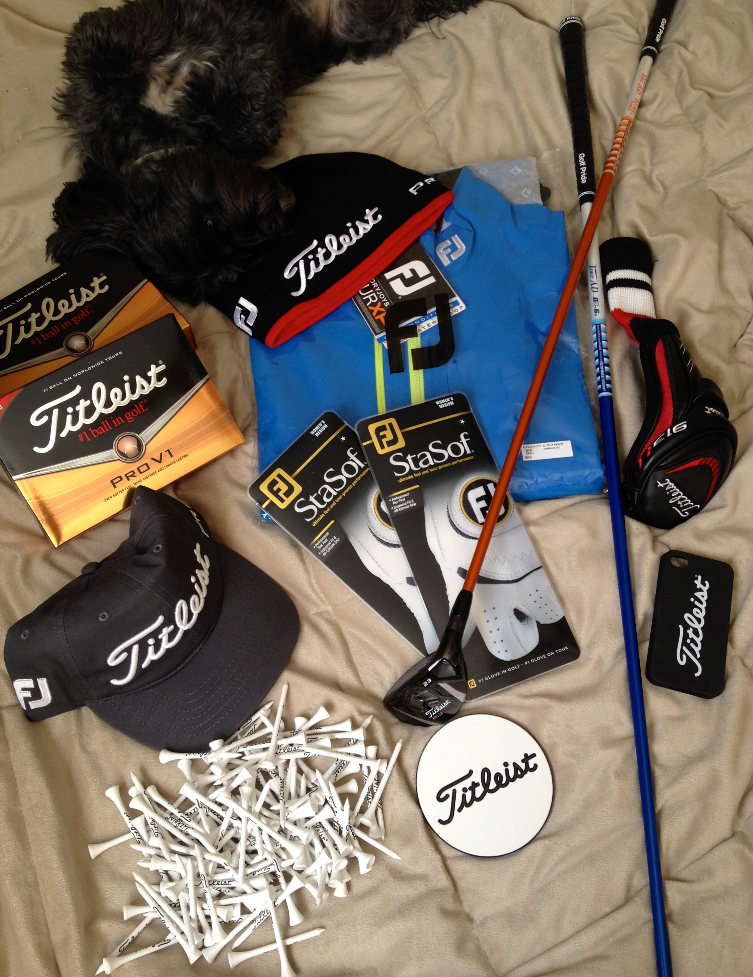 Jun Lee Armani Pebble Beach Titleist Tour Van